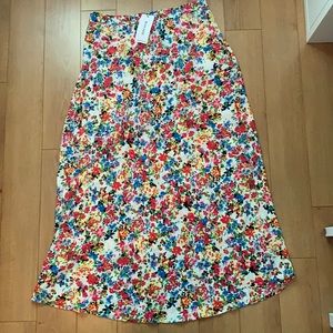 New! Floral Maxi Skirt